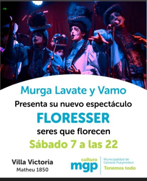 Lavate y vamo presenta Floresser en Villa Victoria