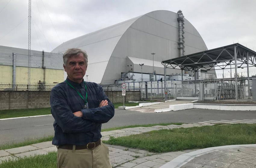 Un marplatense en Chernobyl?: “El miedo es que se transforme en Disneylandia”