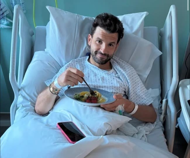 Dimitrov se operó tras la lesión que sufrió en Wimbledon
