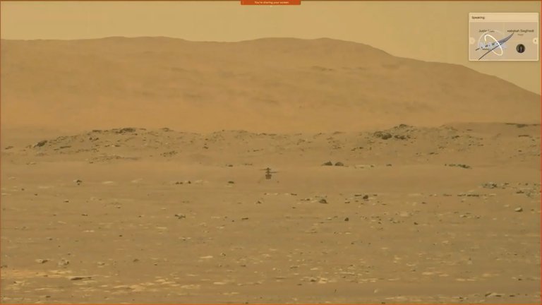 Histórico: el helicóptero Ingenuity de la NASA realizó su primer vuelo en Marte