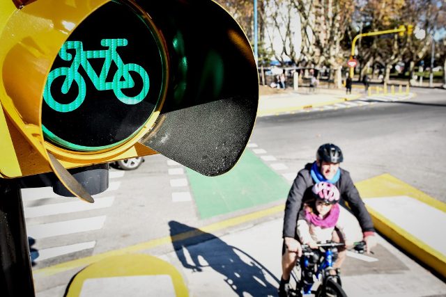 La ciclovía que une a La Perla con plaza Mitre está habilitada