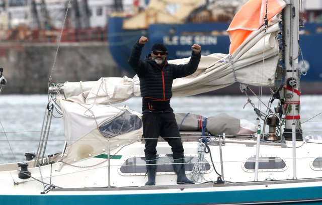 Marplatense y su velero: ¿Te acordas?Cruzó el Atlántico en plena pandemia