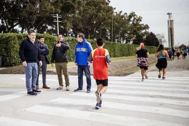 El Municipio finalizó las obras en el nuevo acceso al Parque de Los Deportes