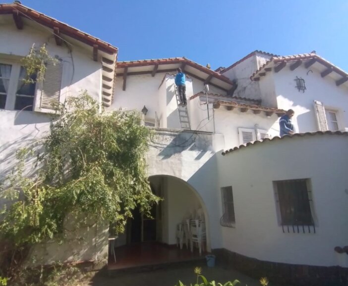 Trabajos de mantenimiento y mejoras en Villa Mitre