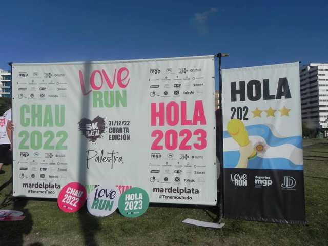 Como todos los años se realizó la correcaminata «Love Run» Palestra