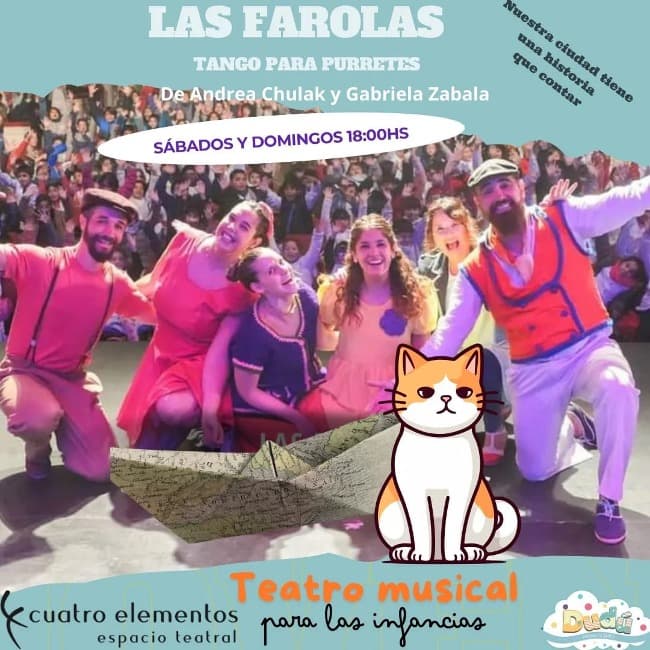 Las Farolas, Tango Para Purretes este sábado y domingo