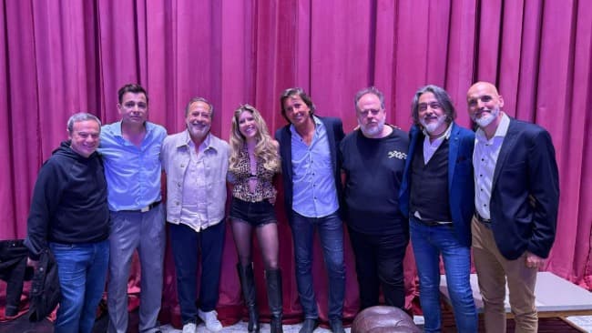 GUILLERMO FRANCELLA SE VA CON BOSSI LAURITA Y GUSTAVO A MAR DEL PLATA