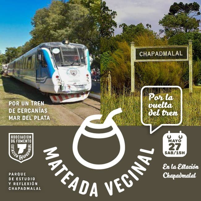 Mateada por la Vuelta del Tren a la Estación Chapadmalal