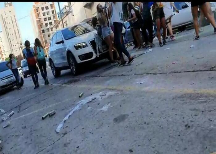 La joven atropellada tiene doble fractura de tobillo y deberá ser operada