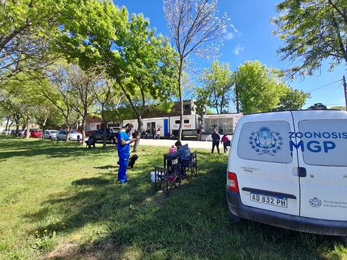 El dispositivo Salud en tu barrio se traslada a la plaza Mitre