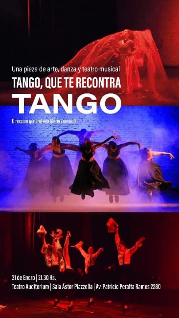 Tango, que te recontra tango  Homenaje a Astor. 