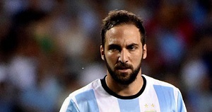 Gonzalo Higuaín confesó a qué jugador argentino ve como su heredero