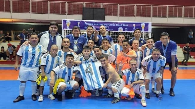Tras el escándalo, Argentina salió campeón en el Mundial de Talla Baja