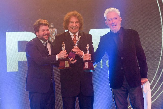 Guido Kaczka, Alejandro Dolina y Lalo Mir fueron los ganadores del Martín Fierro de Oro