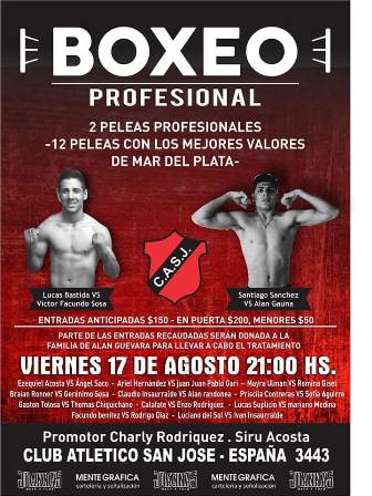Boxeo en el Club San José