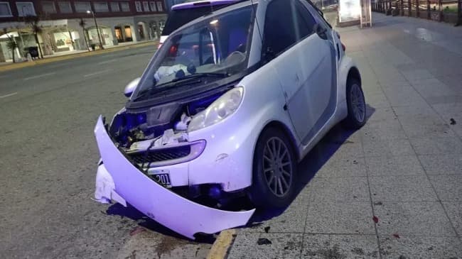 Vuelco en la madrugada en San Martín y la costa