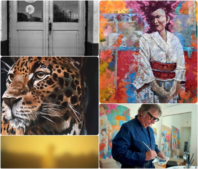Inauguran muestras de artes visuales en el Auditorium