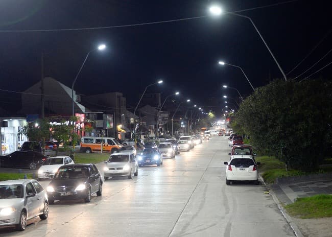El Municipio avanza con las obras LED en las principales avenidas de la ciudad
