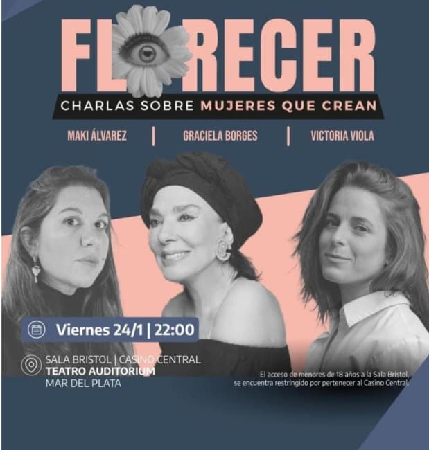 FLORECER - CHARLAS SOBRE MUJERES QUE CREAN