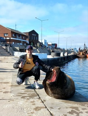 Guille, el superhéroe de los lobos marinos 