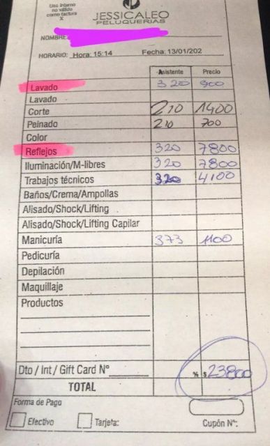 Una mujer en Pinamar gastó casi $24.000 en la peluquería y los denunció