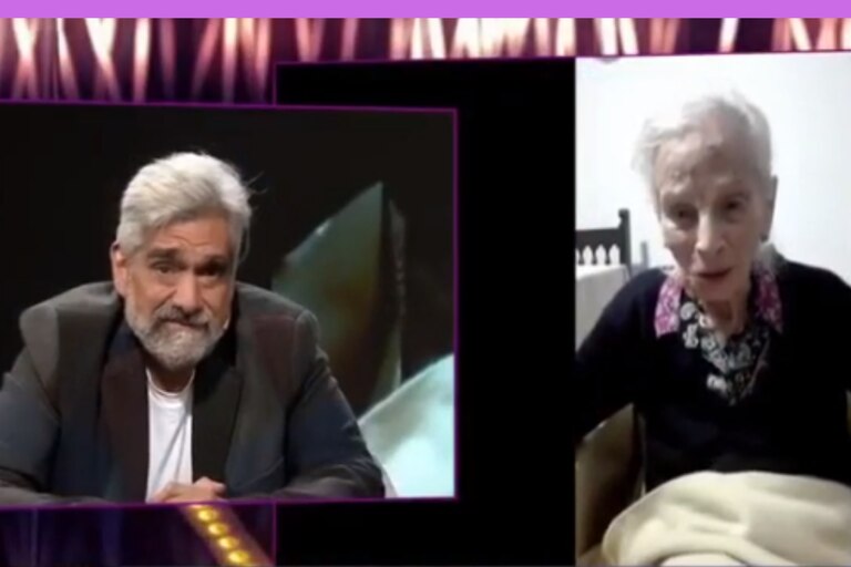 La mamá de Nacha Guevara, de 101 años, apareció por primera vez en televisión 