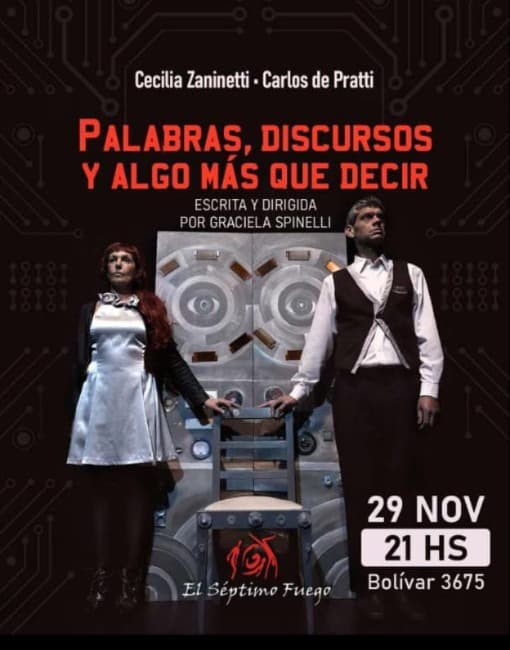 PALABRAS, DISCURSOS y algo que decir….de Graciela Spinelli