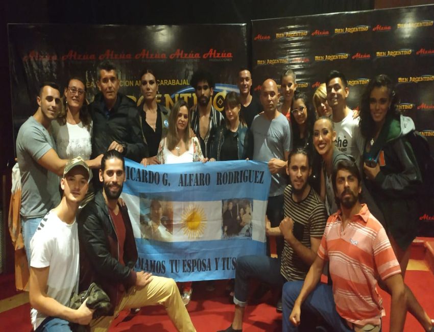 Familiares del ARA San Juan presentes en Bien Argentino
