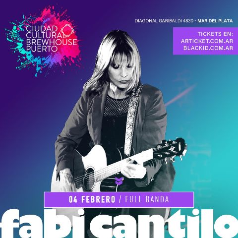 Fabiana Cantilo regresa este sábado a Mar del Plata 
