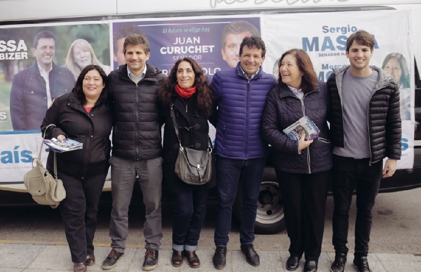 El equipo de 1País en Mar del Plata cerró su campaña