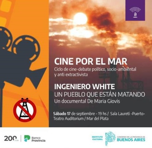 CINE POR EL MAR  Ciclo de cine-debate político, socio-ambiental y anti extractivista 