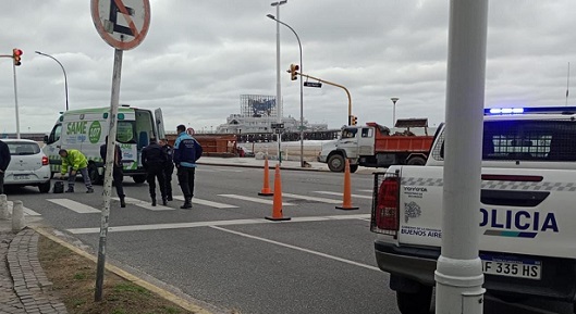 Atropellaron a una mujer de 71 años en la Costa y San Martín