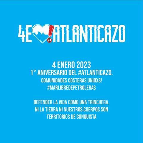 El 4 de enero, a un año del multitudinario ATLANTICAZO