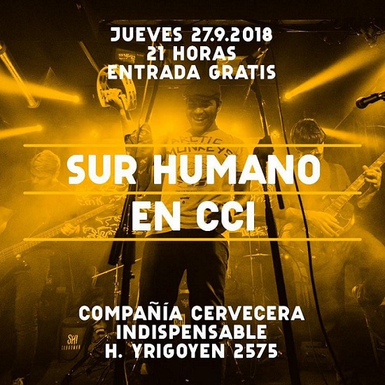 Surhumano en CCI Bar