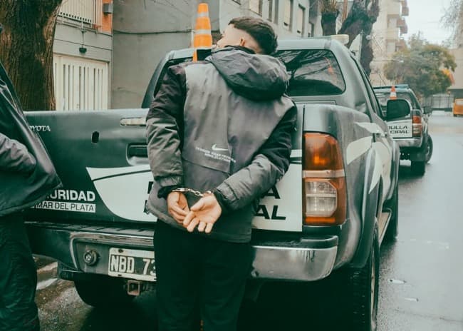 Delincuente del espacio público fue aprehendido tras intentar agredir al personal y escapar 