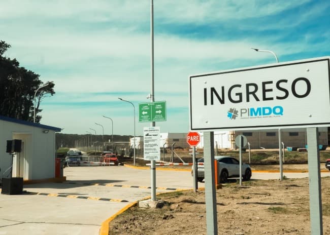 Se inauguró el nuevo acceso al Parque Industrial General Savio