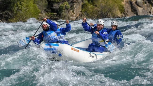 Leia El Mundial de rafting volverá a disputarse en Neuquén