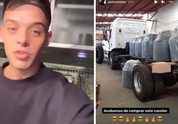 Santiago Maratea compró el primer camión para combatir los incendios en Corrientes