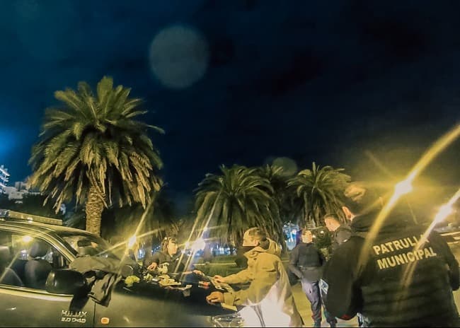 Leia Operativo preventivo en Plaza Colón