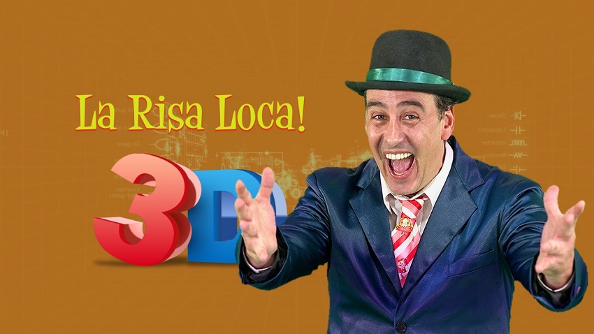 Rodrigo Vagoneta debuta con LA RISA LOCA 3D