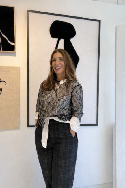 Leia Agustina Martínez  Mi ADN viajando por las tramas en Espacio de Arte Cabrales