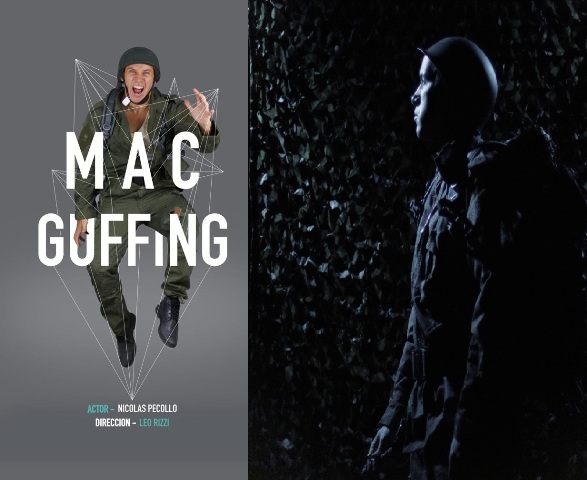 «Mac Guffing» el Unipersonal  se presenta HOY a las 21.30hs