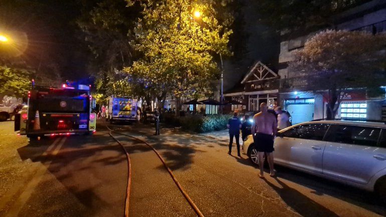Se incendió una conocida hamburguesería de Mar del Plata