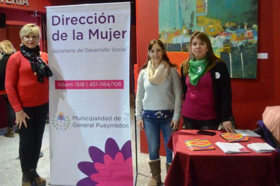 Presencia institucional de la Dirección de la Mujer en el MARFICI