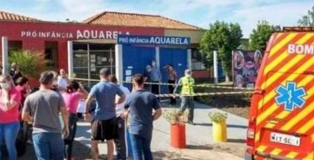 Masacre en un jardín de infantes en Brasil
