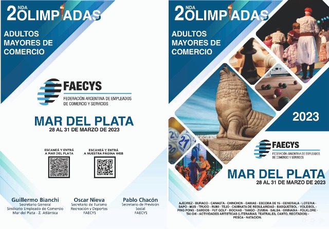 Llega la 2da edición de las Olimpiadas de Adultos Mayores de Comercio 