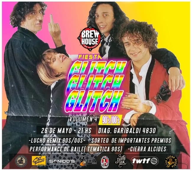 Fiesta Glitch: Atención a todos los nostálgicos de los gloriosos 90s/00s