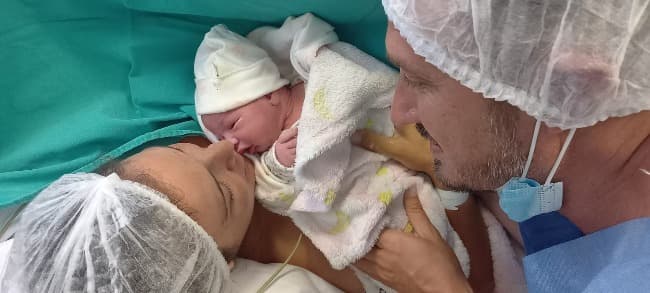 El primer bebé del año nació a las 6.49 hs 