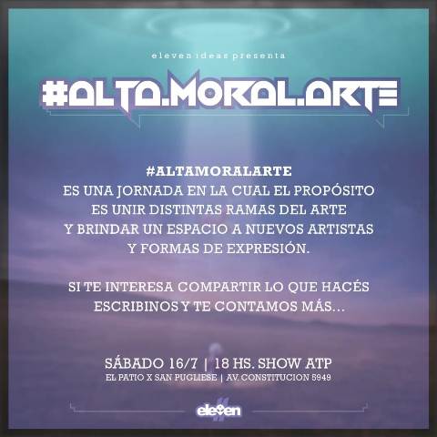 Llega Alta Moral Arte, el evento que une y difunde artistas