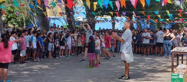 Empleados de Comercio realizó el cierre de la colonia de vacaciones con 1400 colonos 